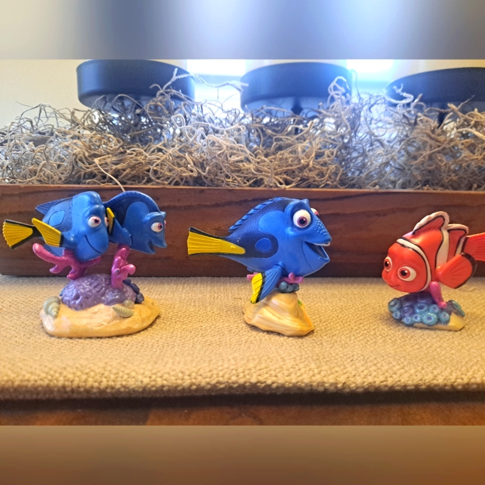 2" Authentic Disney Pixar FINDING DORY & NEMO PVC Figures  Lot Of 3
